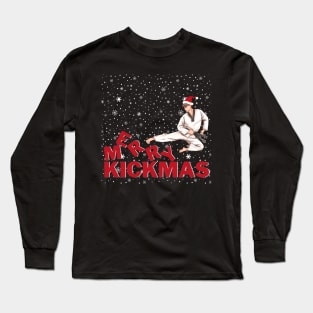 Karate Merry Kickmas Long Sleeve T-Shirt